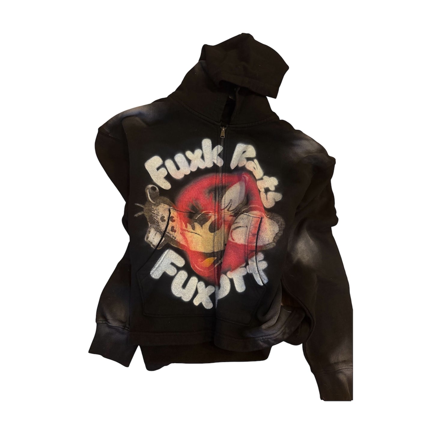 Fuck off Vintage Zip Up